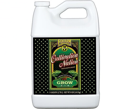 FoxFarm Cultivation Nation&trade; Grow, 1 gal
