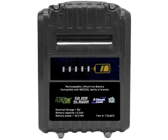 FlowZone 18V/5.2Ah Battery Pack
