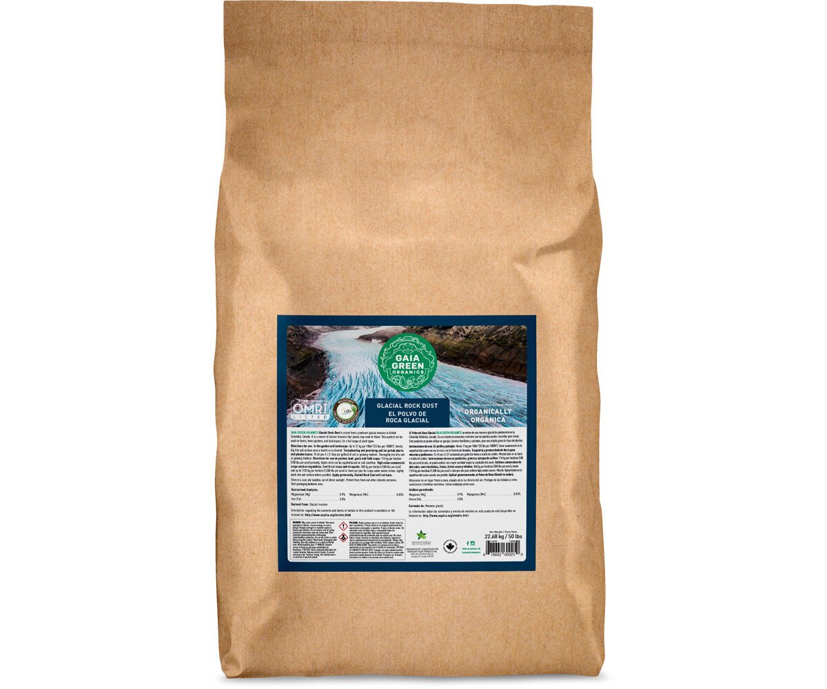 Gaia Green Glacial Rock Dust, 22.68 kg