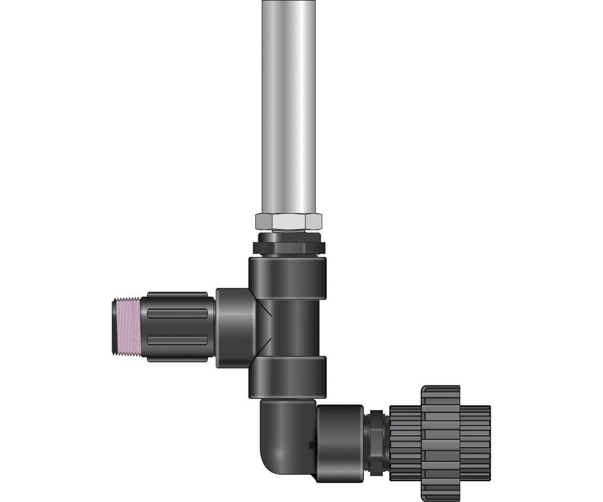 Dilution Solutions Nutrient Delivery System (NDS) Water Hammer Arrestor Kit, 1 1/2 in