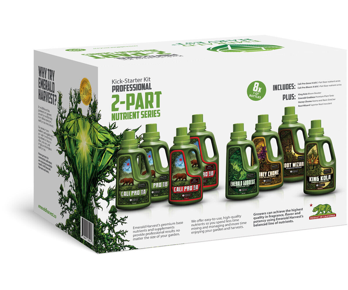 Emerald Harvest Kick Starter Kit 2-Part Base 1 qt-04 (MN/NC/ *