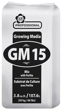 ASB GM Grower Mix 15% Perlite 3.8cf (30/PL)