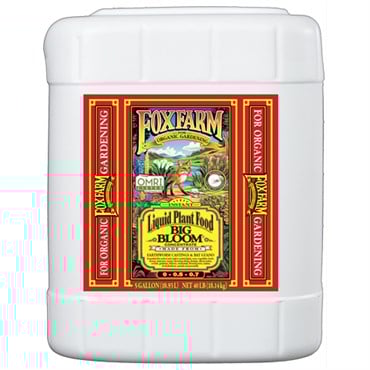 FoxFarm 5 Gallon Concentrate Big Bloom Liquid