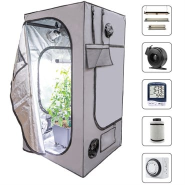 Hort2O 3'x3'x5'11" Grow Tent Kit