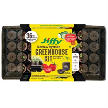Jiffy 50mm Greenhouse 36 w/ Superthrive Labels