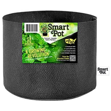 Smart Pot 5gal Black Bulk Box