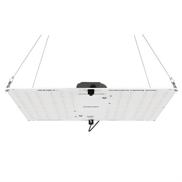 HLG 100 RSpec w/White Light Fixture 176 Samsung LM301H LEDs & 4 LH351H V2 Deep Red 660nm - 1 Each