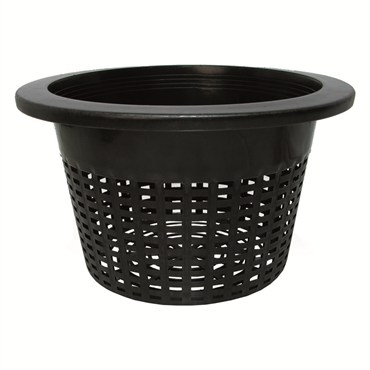 HDF 10" Wide Lip Mesh Bucket Basket