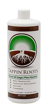 Tappin Roots 8oz All Stages Natural Plant Fertilizer