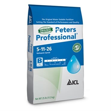 ICL Peters 5-11-26 Hydroponic 25Lb (80/Pl)