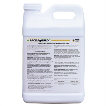 Pace AgH PRO 2.5Gl (2/CS) HAZ ( Chlorinated Cleaner )
