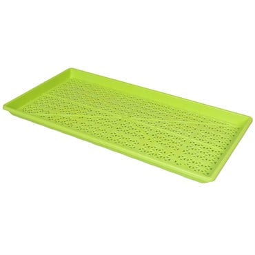 SunPack 1020 Heavy Duty Mesh Tray, Lime Green 1"