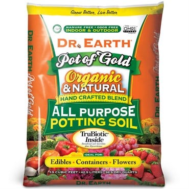 Dr Earth 1.5cf Pro Biotic Pot Of Gold Potting Soil (60/PL)