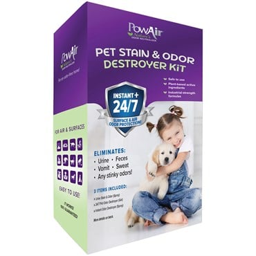 PowAir Pet Stain & Odor Destroyer Kit