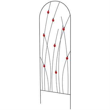 Panacea 72" H Ladybug Trellis