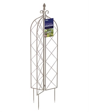 World Source 5' Willow Spiral Obelisk