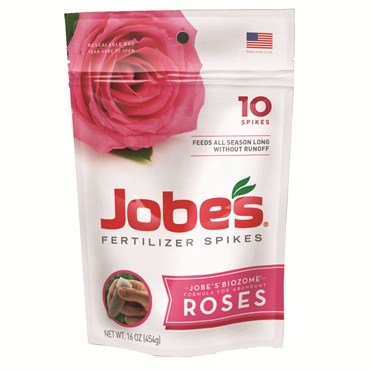 Jobes 10ct Rose Fertilizer Spikes 9-12-9