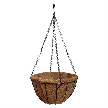 Austram 12" ProGro Planter with Chain Black