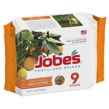 Jobes 9ct Fruit & Citrus Spikes
