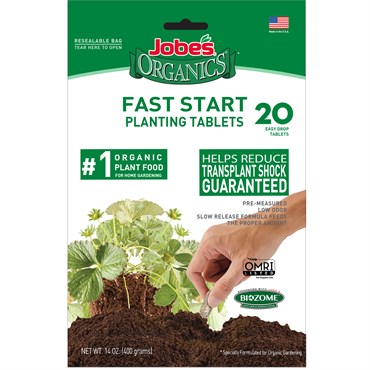 Jobes 20ct Organic Plant Food Tablets