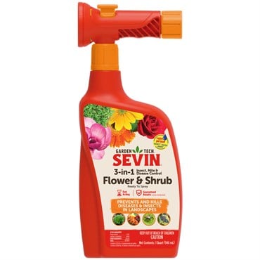GardenTech 32oz Sevin 3-in-1 Flower & Shrub Lambda-Cyhalothrin Ready to Spray
