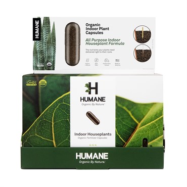 Humane 18pk Houseplant Organic & Natural Indoor Plant Food Capsules