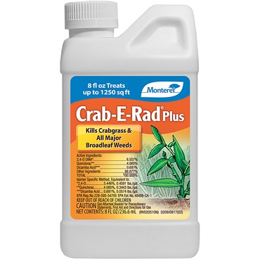 Monterey 8oz Crab-E-Rad Plus Crabgrass Control