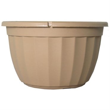 Grower Select 11.00 Serenity Hanging Basket Mocha With Plastic 3 Strand Hanger 72/CS