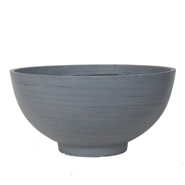 Gardener Select 13" Bowl Brick Blk/Grey Planter 12/CS