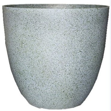 Gardener Select 12" Egg Planter Granite Flower Planter 6/CS