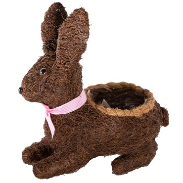 Gardener Select 5" Small Straw Rabbit Topiary 6/CS