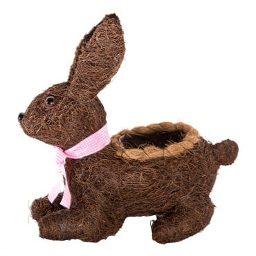 Gardener Select 6" Large Straw Rabbit Topiary 6/CS