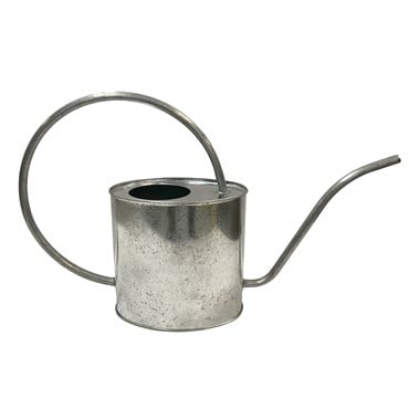 Gardener Select 2L Oval Watering Can Galvanized L16.9"xW4.3"xH9.8" Indoor