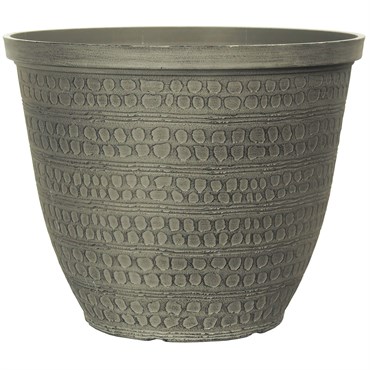 Grower Select 12.00 Ashbridges Planter Shaded Greystone 3gal 31/CS - 12in OD x 9.6in H