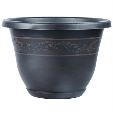 Grower Select 14.00 Kacey Planter Red Wash 18 Liter 4.76gal 24/CS - 15.98in OD x 11.22in H