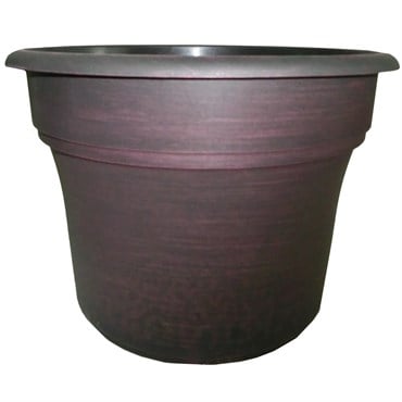 Grower Select 10.00 Orbit Pot Black / Copper 1.91gal 48/CS - 10.375in x 7.625in H