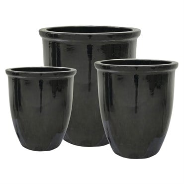 MCarr 12pc Aquapot Planter Pallet Glossy Black