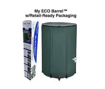 My ECO Barrel 32"x39" 132gal (500L) Rainwater Harvesting Barrel