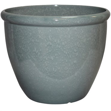 Grower Select 12in Honey Pot Dapple Blue, 24 per Case, .81 Gallon
