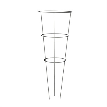 Panacea 33" 3 Leg 3 Ring Galvanized Tomato Cage