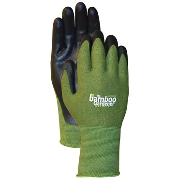 BGC Bamboo Nitrile Glove Medium Green