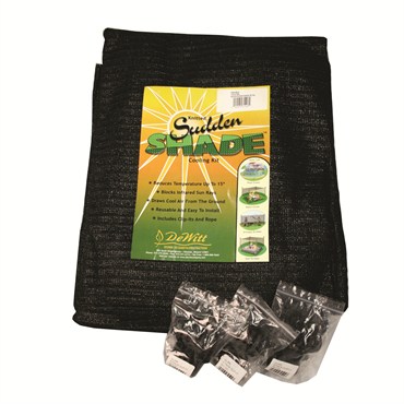 Dewitt 12'x12' 60% Black Knit Shade Cloth