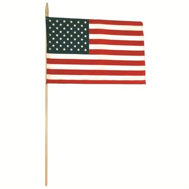 FlagZone 12"x18" US Hand Flag