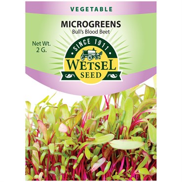 Microgreens, Bull'S Blood Beet - 2 Gram