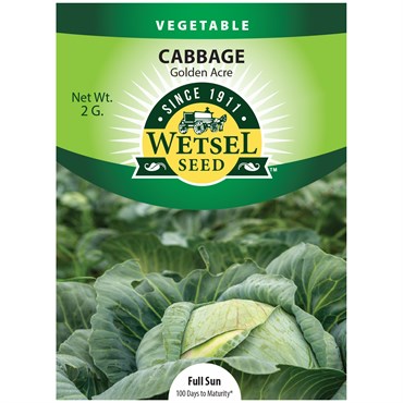 CABBAGE, GOLDEN ACRE 2 G.