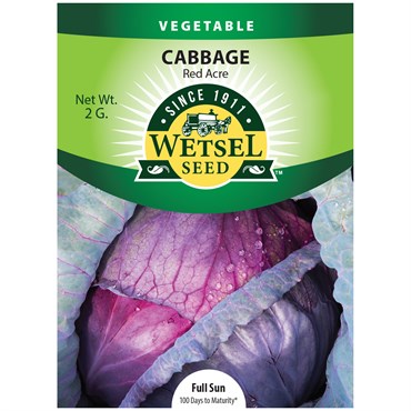 CABBAGE, RED ACRE 2 G.