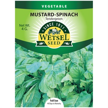 Mustard-Spinach, Tendergreen - 4 grams