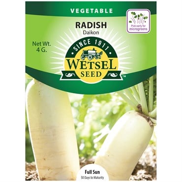 Radish, Daikon 4 gram