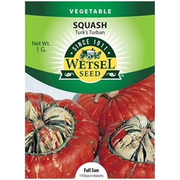 Squash, Turks Turban - 1 Gram