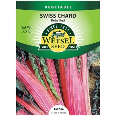Swiss Chard, Red - 3.5 grams
